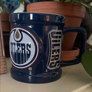 NHL Oilers Navy Mug